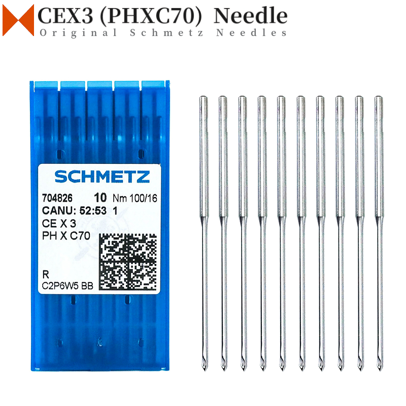 Embroidery Machine China - 10 PCS CEX3 (PHXC70) Schmetz Needles