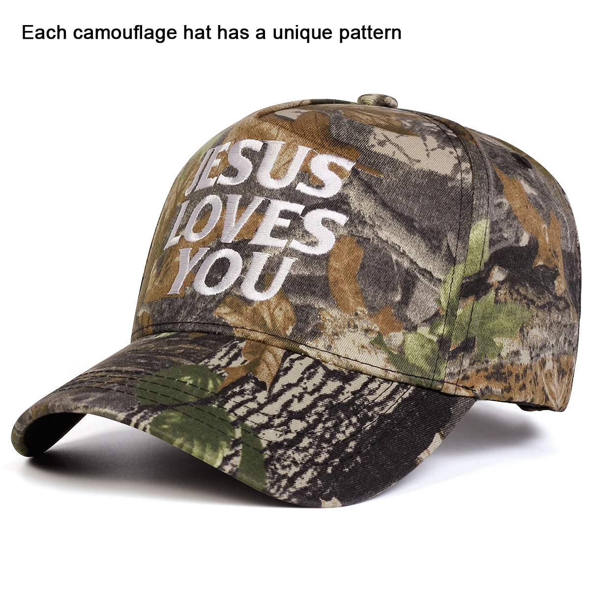 Unisex JESUS LOVES YOU Embroid - Embroidery Jesus ulasan dan harga
