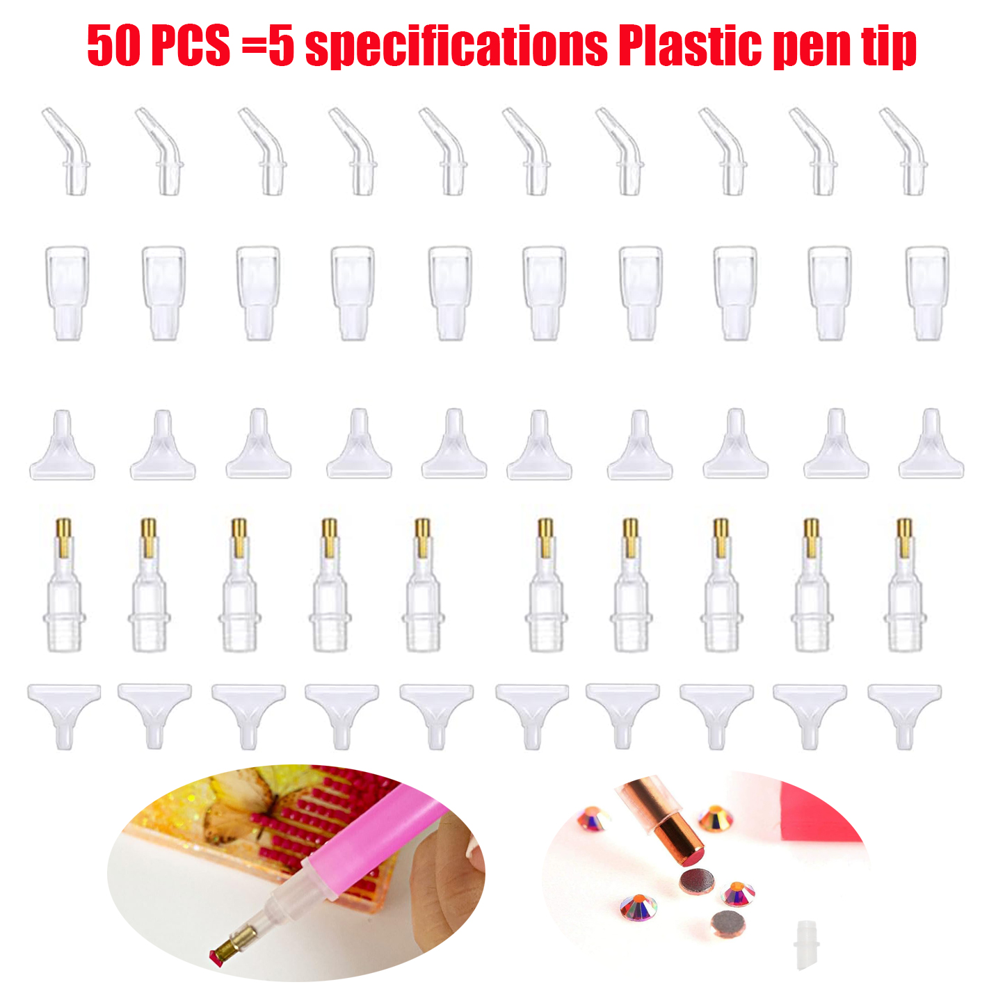 50 Pcs Diamond Painting Art Dr - Embroidery Details ulasan dan harga