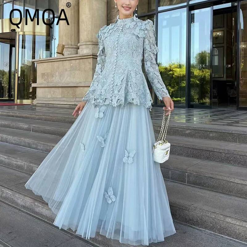 QMQA Fashion Women's Elegant 2 - Embroidery Underlay ulasan dan harga