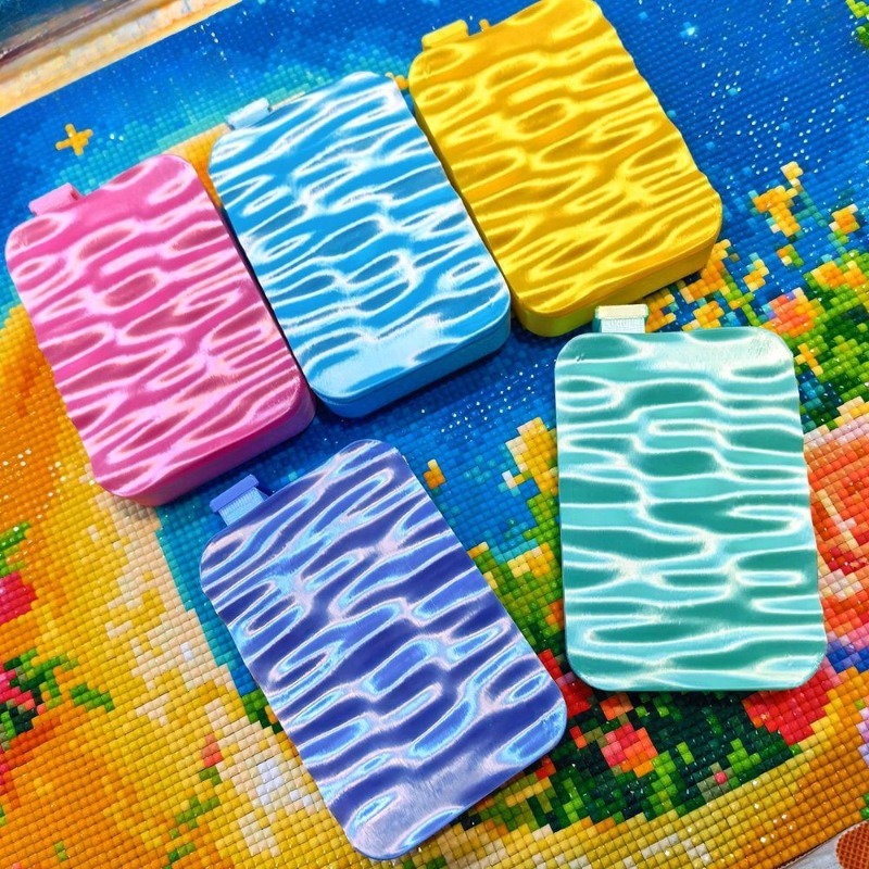 Creative Water Ripple Magnetic - Embroidery Details ulasan dan harga