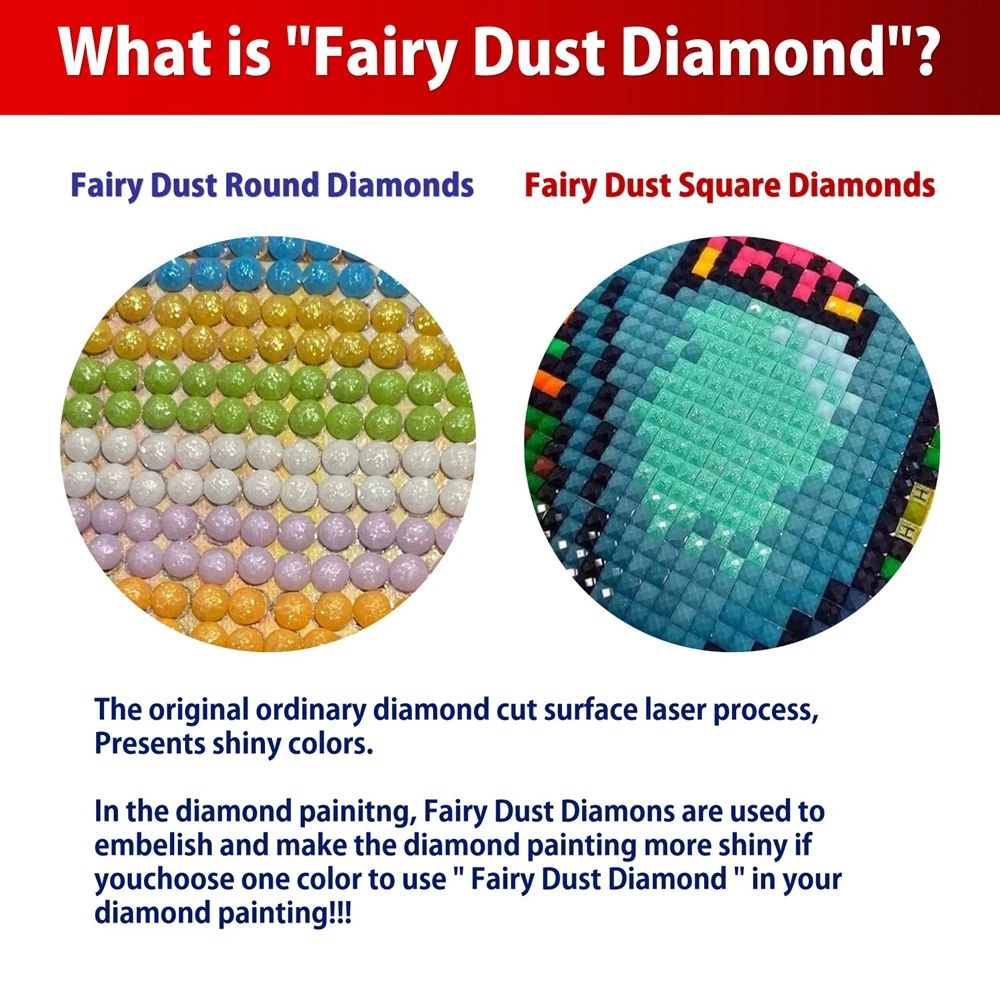 120 Colors AB Fairy Dust Diamo - Embroidery Unicorn ulasan dan harga