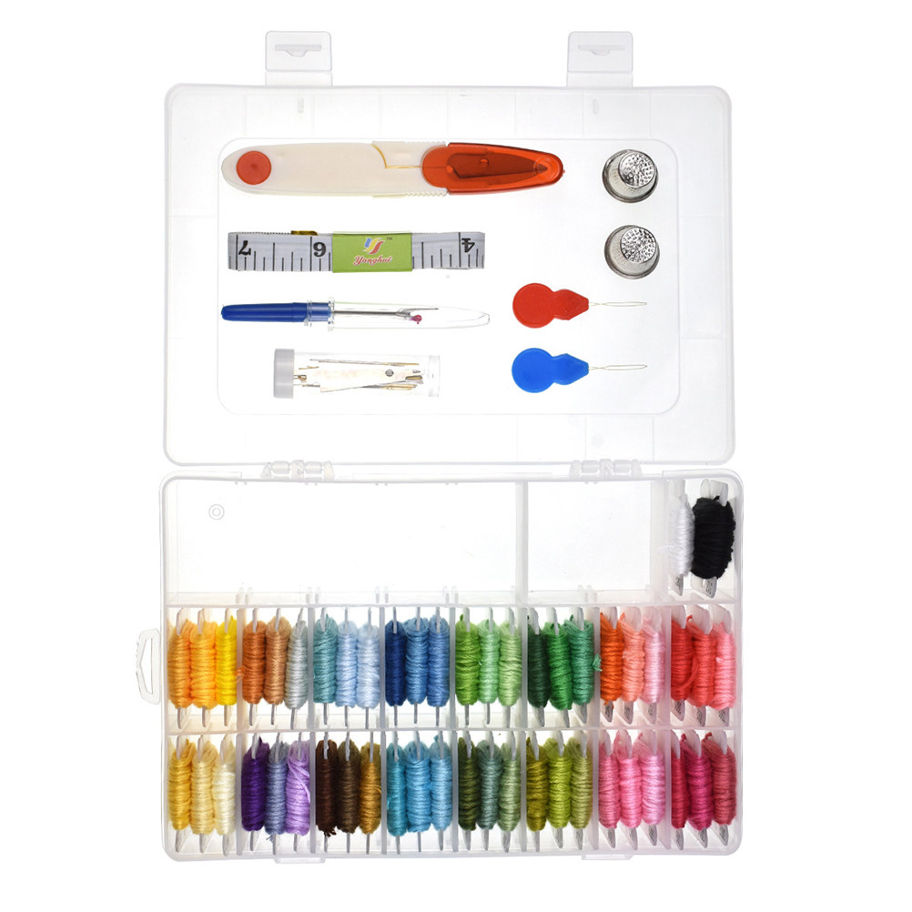 50 Assorted Embroidery Kit wit - Embroidery Tools ulasan dan harga