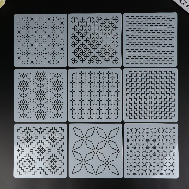 9/32Pcs Sashiko Embroidery Tem - Embroidery Tools ulasan dan harga