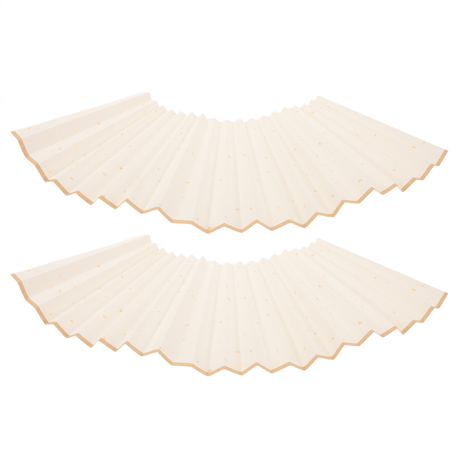 2Pcs Foldable Blank Fan Surfac - Embroidery Sheet ulasan dan harga