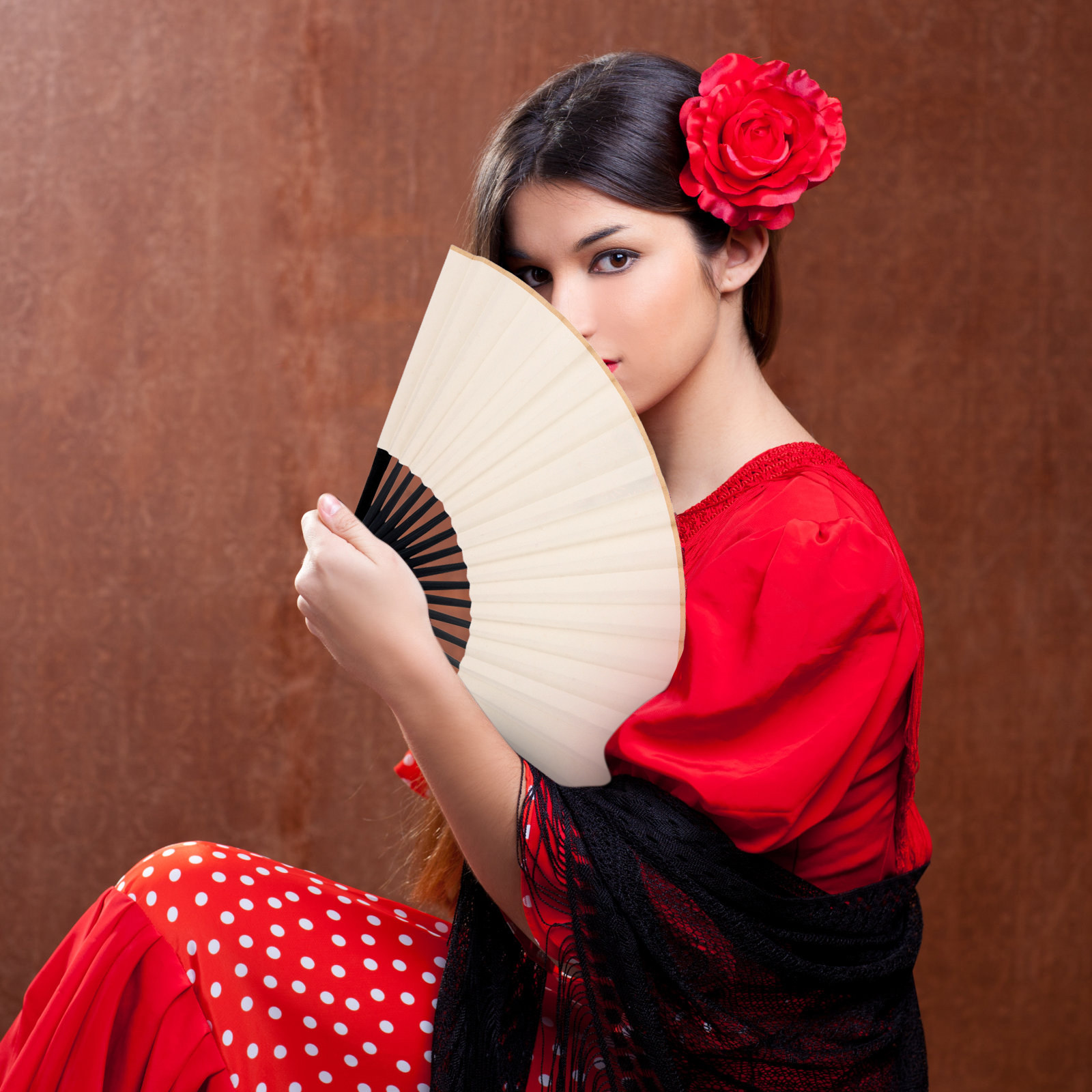 2Pcs Foldable Blank Fan Surfac - Embroidery Sheet ulasan dan harga