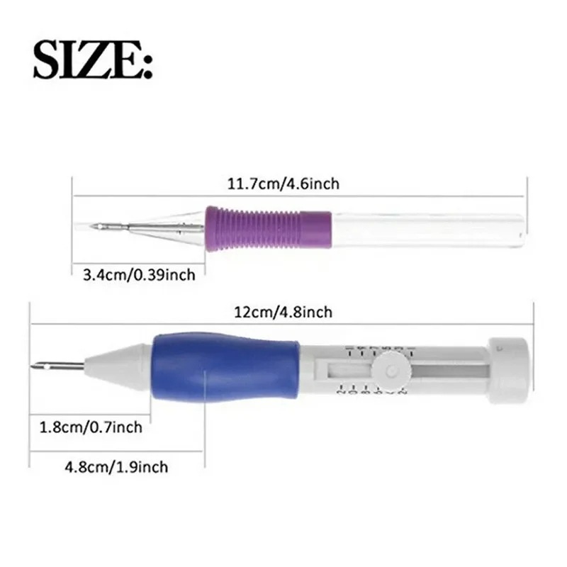 7-Piece Embroidery Punch Needl - Embroidery Kit Set ulasan dan harga